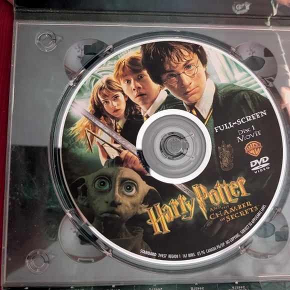 Harry Potter And The Chamber Of Secrets DVD (EUC) - Picture 3 of 4